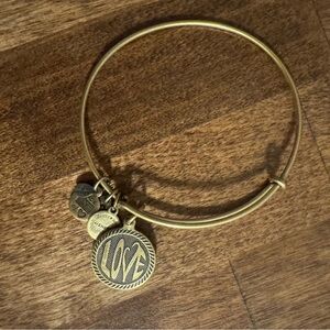 Alex and Ani “Love” Charm bracelet